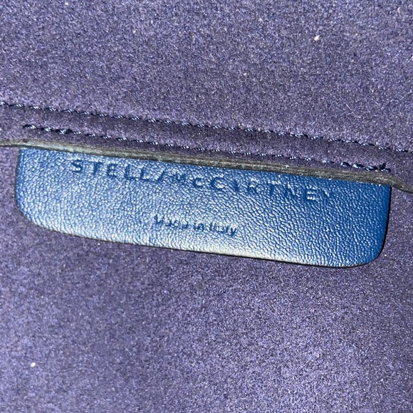 Stella McCartney Deep Blue Tote and Pouch Set vegan leather - Picture 4 of 11